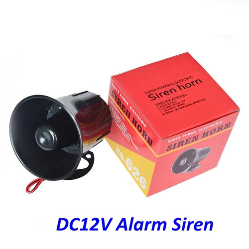 Wired loud alarm horn 110db - loud,
