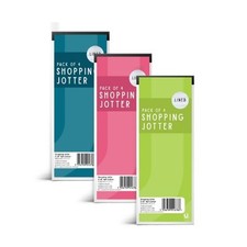 Shopping Jotter Pack - 4 Pack
