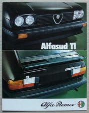 ALFA ROMEO Alfasud TI Sales