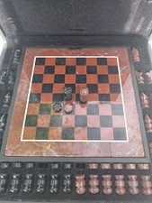 Premium Marble Chess & Checker