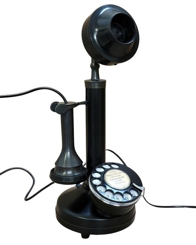 Antique black candlestick - antique,
