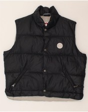 MURPHY & NYE Mens Padded Gilet UK 40 Large Black Nylon BP19