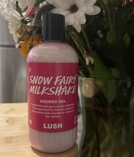 New Limited Edition Lush Snow Fairy Milkshake Shower Gel 16.9 oz Exp:2028