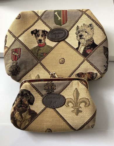 Gobelins art tapestry - gobelins, pouch