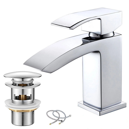 Bathroom sink tap - bathroom, waterfall