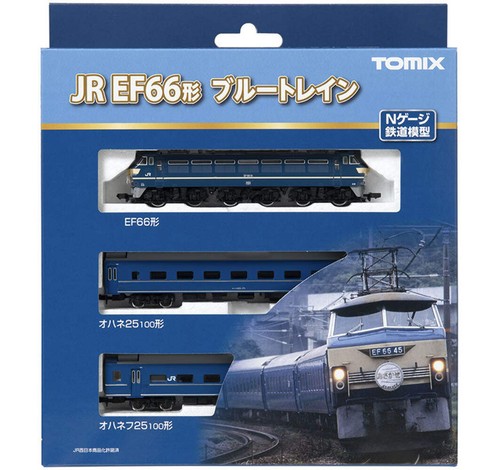 Tomix 98388 ef66 blue train - jr,