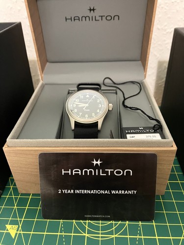 Hamilton khaki field quartz - khaki,