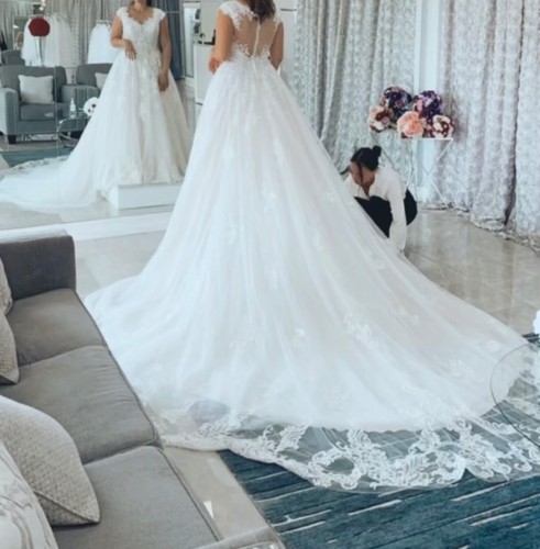 Wedding dress size - wedding, l