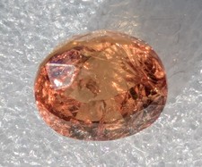 3.20 CT Padparaja Pink Orange Natural Sapphire Sparkling Free Certificate Oval