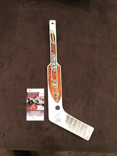 John gibson autograph anaheim - john,