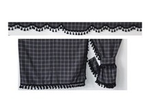 TARTAN TRUCK SIDE CURTAINS