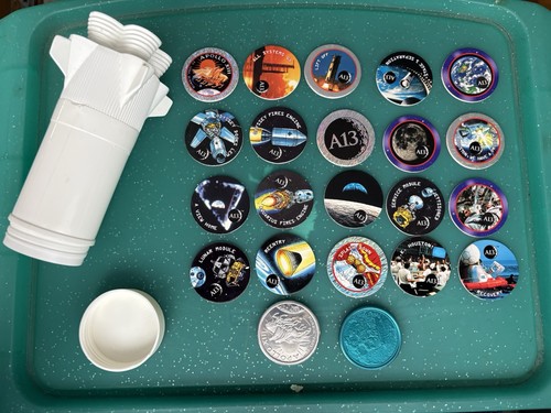 1995 hardees apollo pogs - apollo, 13