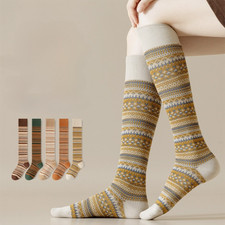Retro Ethnic Knee-high Socks
