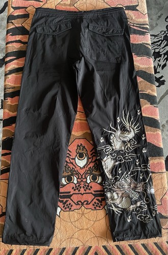Maharishi black embroidered - maharishi,