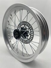 Pit Bike 17" Silver Wide Alloy