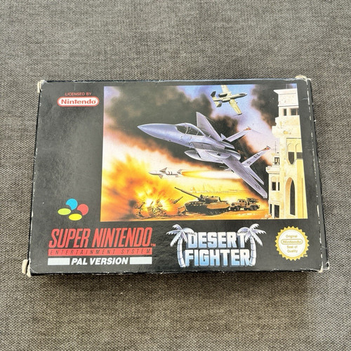 Snes desert fighter - snes,