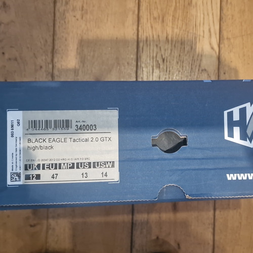 Haix black eagle - black, 2.0