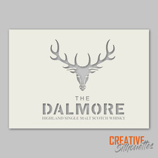 Dalmore Whisky Stencil - 190