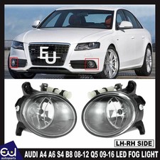 FRONT LED FOG LIGHT LAMP 8T0941699 8T0941700 FOR AUDI A4 A6 S4 B8 07-11 Q5 09-16