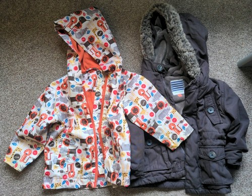 Baby boy rain - coat, winter
