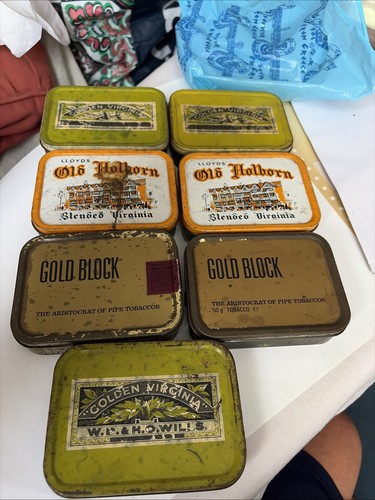 Job lot vintage tobacco - x, 7