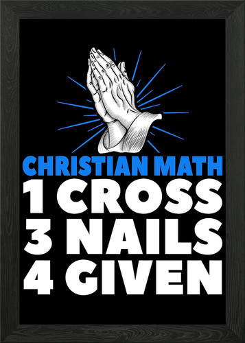 Christian bible jesus framed - christian,