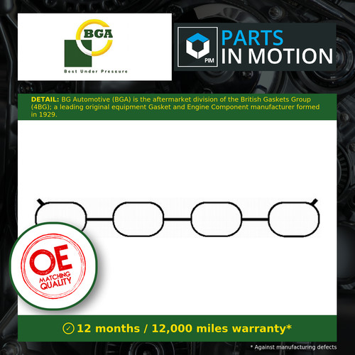 Inlet manifold gasket fits - manifold,