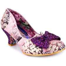 Irregular Choice DAZZLE RAZZLE PINK FLORAL Women's Mid Heel Shoes