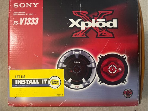 New box sony xplod - new, in