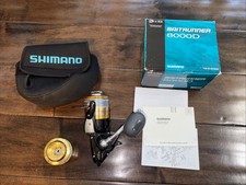 Shimano Baitrunner 8000D Saltwater Reel, With Extra Spool And Cover