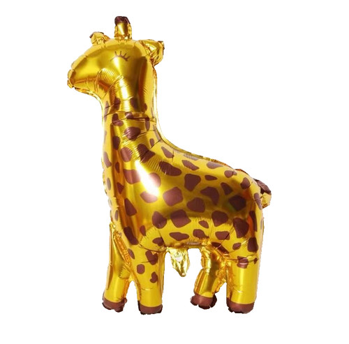 Giraffe balloon birthday - giraffe, party
