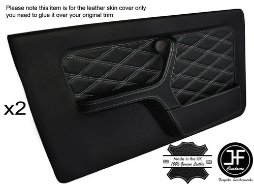 White diamond stitch front - diamond,