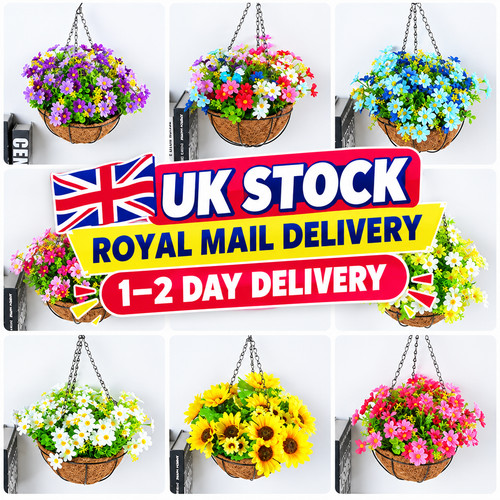 Artificial hanging basket - artificial,