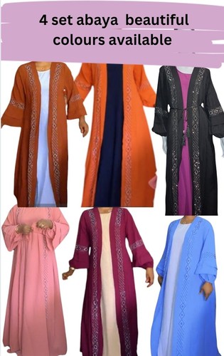 Beautiful open muslim abaya - ,