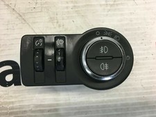 2012 OPEL ASTRA HEADLIGHT CONTROL SWITCH GENUINE RHD 13268695