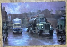 Mike Jeffries Print AEC Regal/Regent Half-Cab Road Tar Sprayer & Bedford CA Van