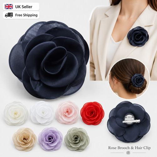 Vintage fabric big rose - big,