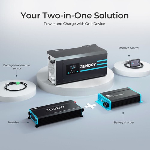 Renogy 3000w pure sine wave - 3000w,