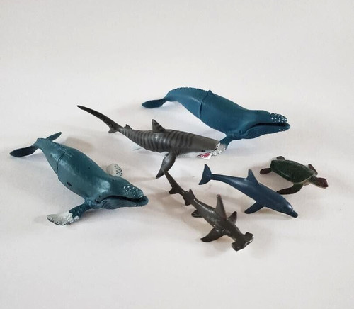 Shark sea animals lot 6 - of,