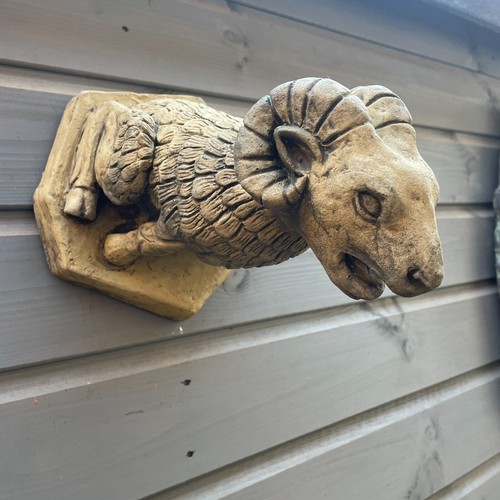 Bourges ram gargoyle gothic - ram,