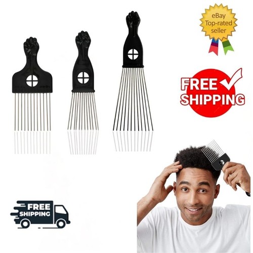 Afro hair pick - afro, set