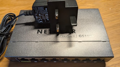 Netgear gs108tv2 port - gs108tv2, 8-port