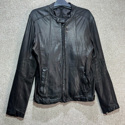 Diesel mens leather jacket - diesel,