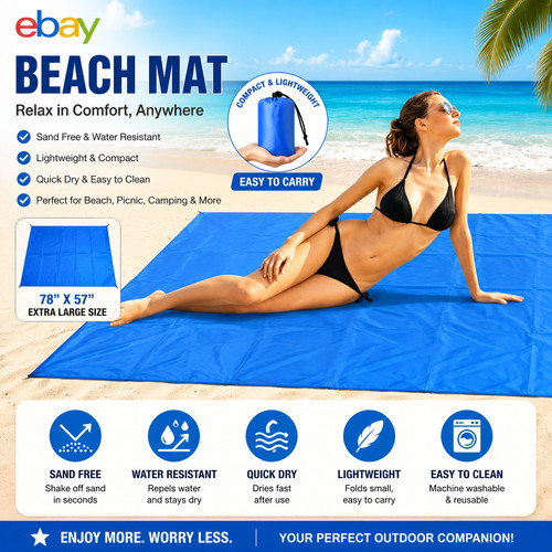 Outdoor beach mat extra - beach,