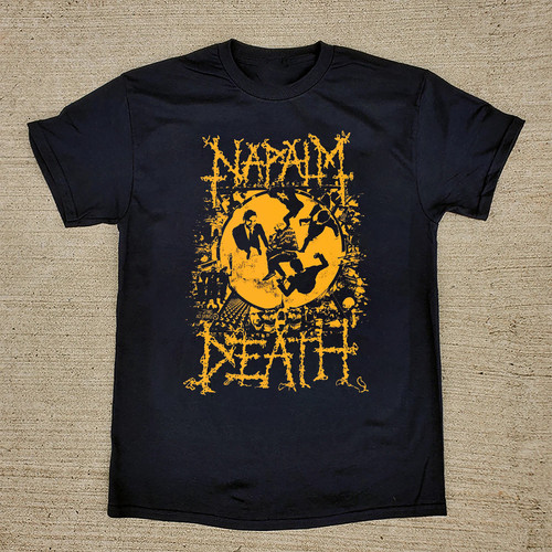 New rare napalm death black - new,