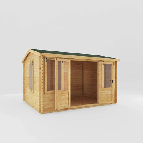 Premium log cabin 13x10ft - premium,