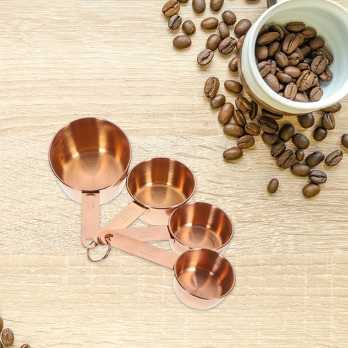 Set copper measuring cups - 1, of
