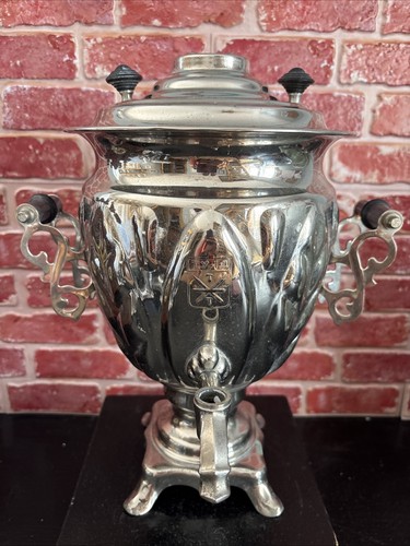 Vintage large chrome plated - vintage,