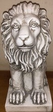 Latex mould for making this Stunning Sitting Lion Statue
