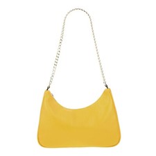 Roberta Gandolfi Italian Made Yellow Leather Small Purse Shoulder Bag